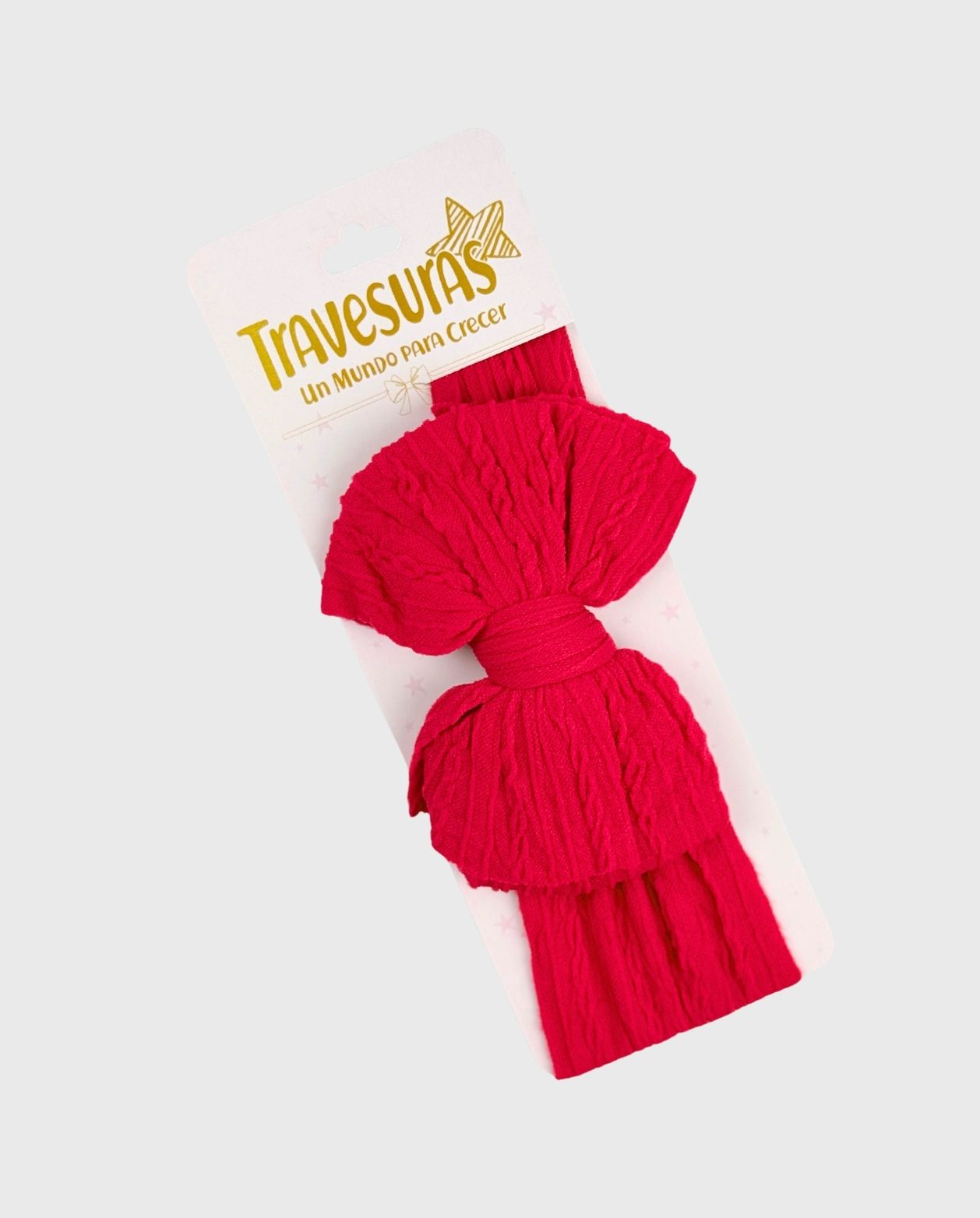 Balaca Maxi moño Rojo