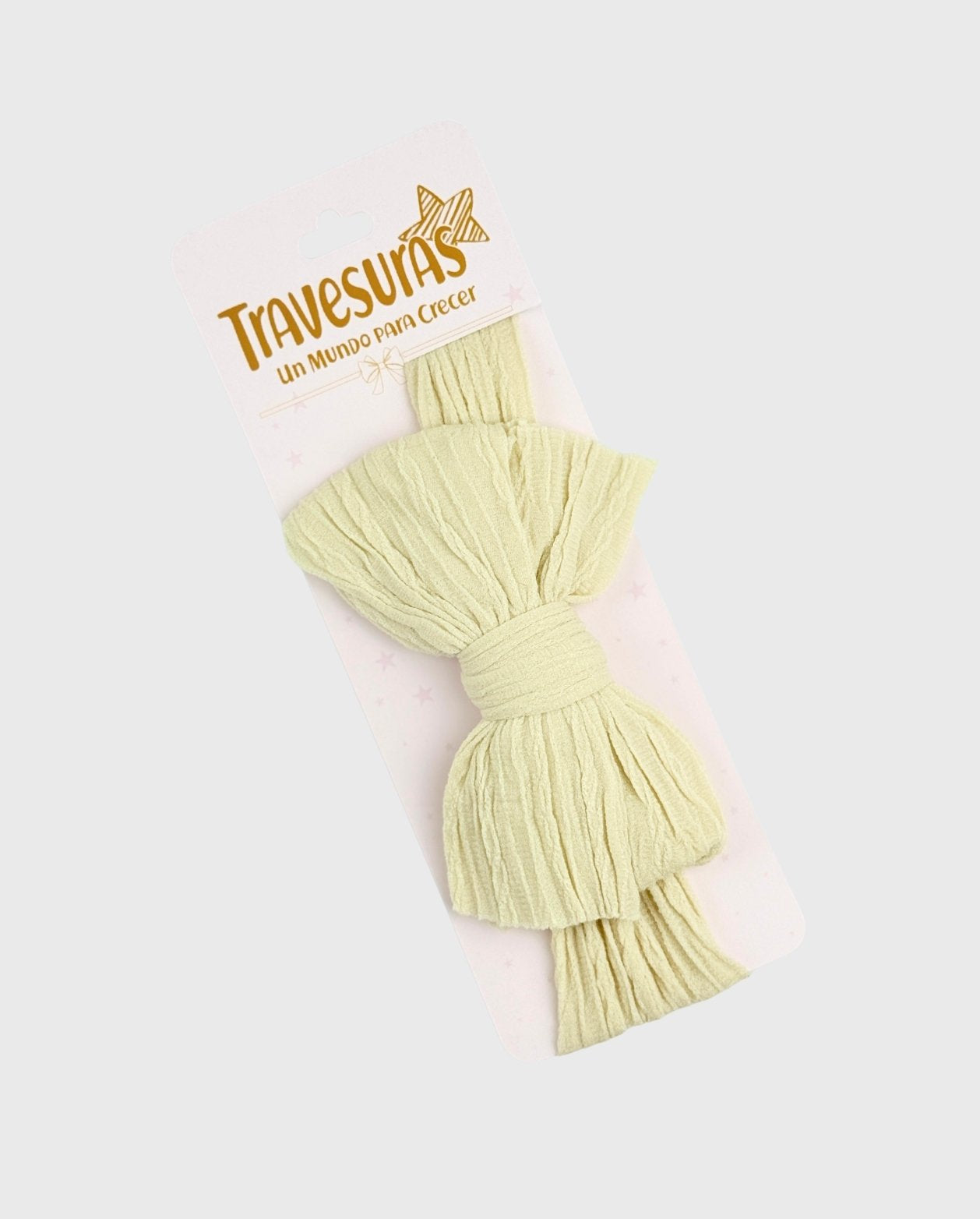 Balaca Maxi moño BEIGE