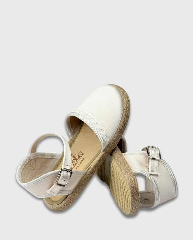 Baleta Crochet Blanco Tokolate Fashion