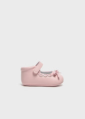 Baletas Merceditas Detalle Moño Rosa Mayoral velcro