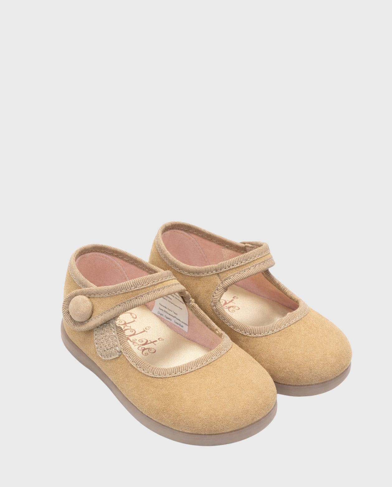 Baletas Merceditas Serratex Camel Tokolate