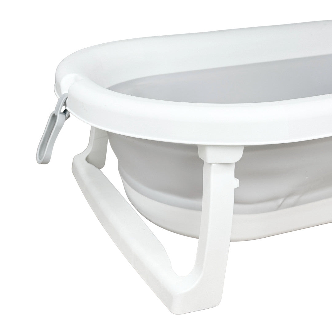 Bañera Plegable Con Termómetro Oso Gris Grey