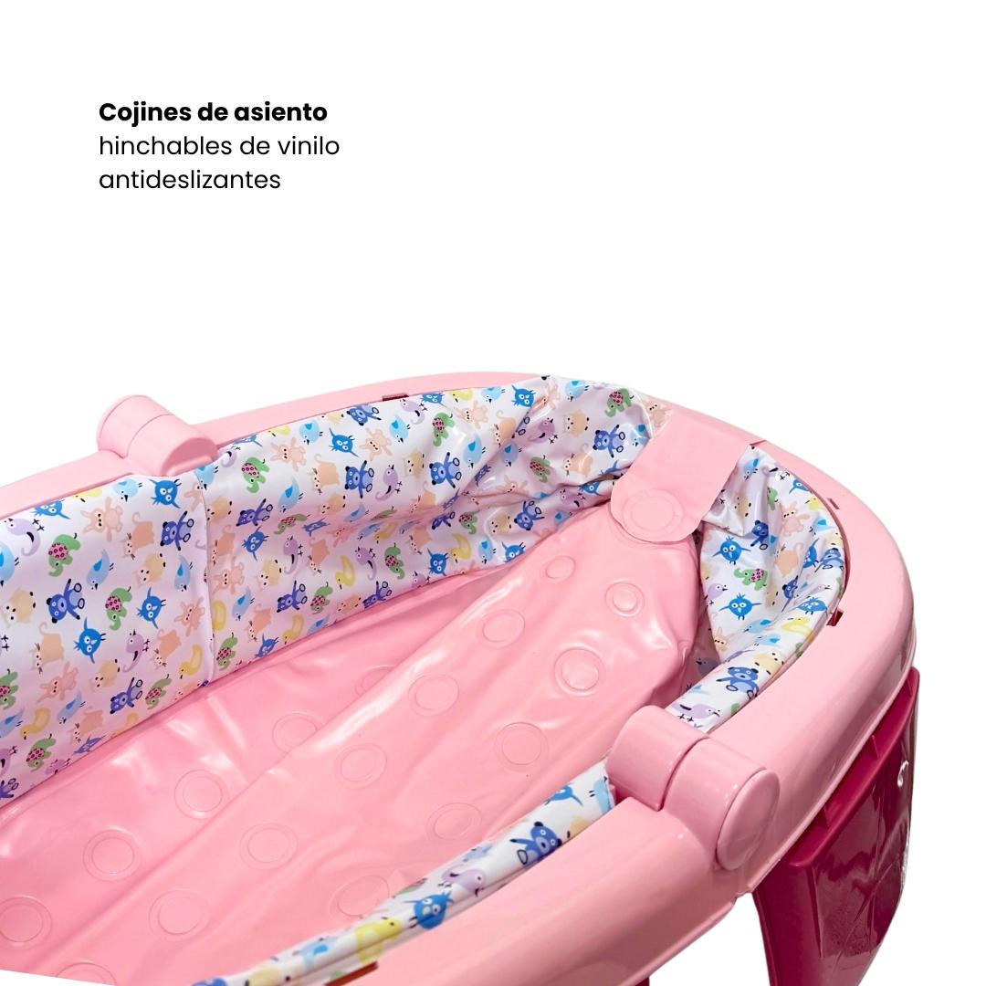 Bañera Inflable Para Bebés Peces Cojines