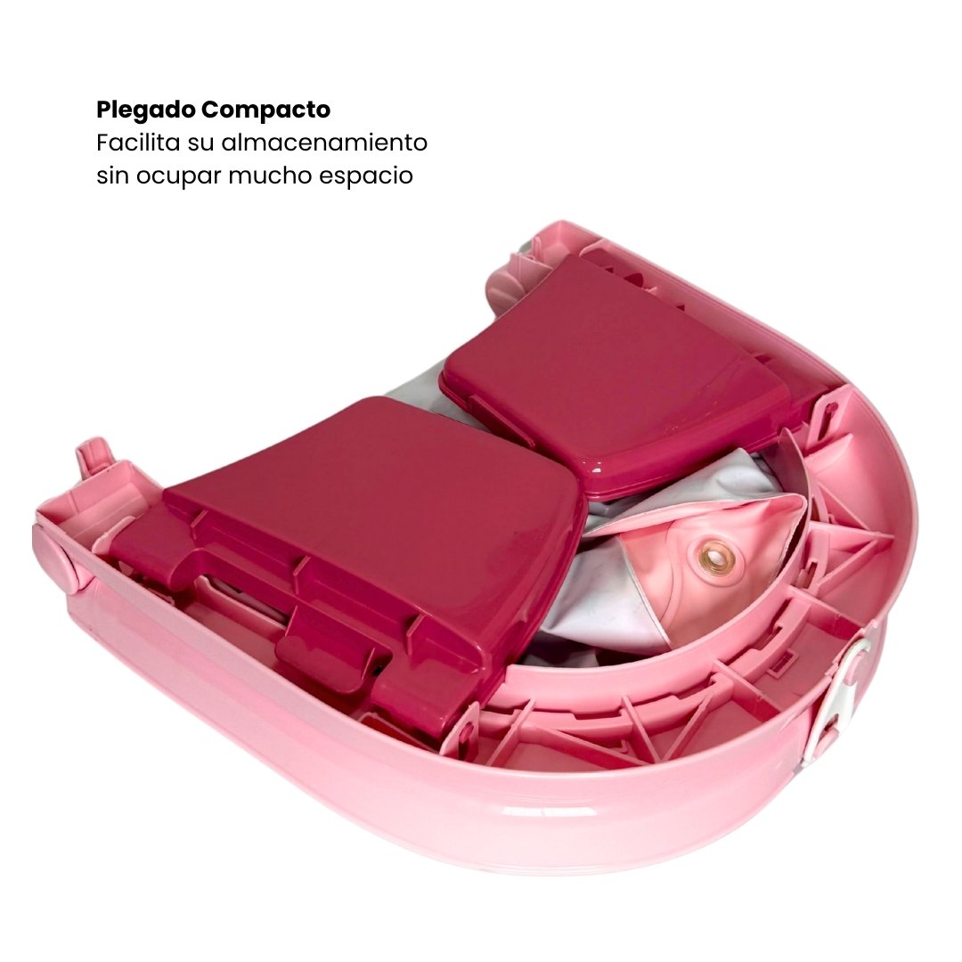 Bañera Inflable Para Bebés Peces Plegado