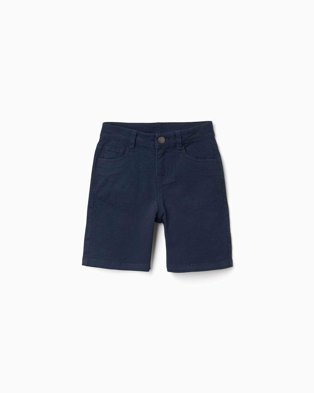 Bermuda Dril Clasica Azul Oscuro Zippy