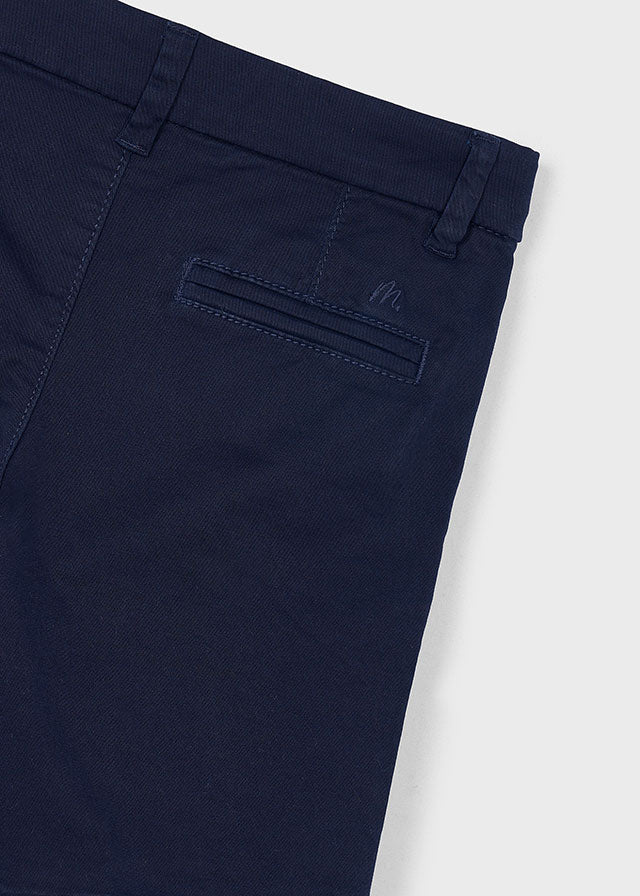 Bermuda Dril Clasica Navy Mayoral detalle