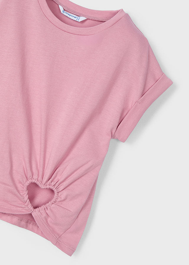 Blusa Corazón Rosa Mayoral detalle