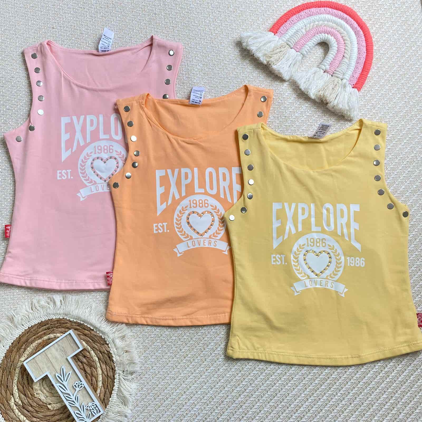 Blusa Corazon Explore Colo Surtido