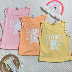 Blusa Corazon Explore Colo Surtido