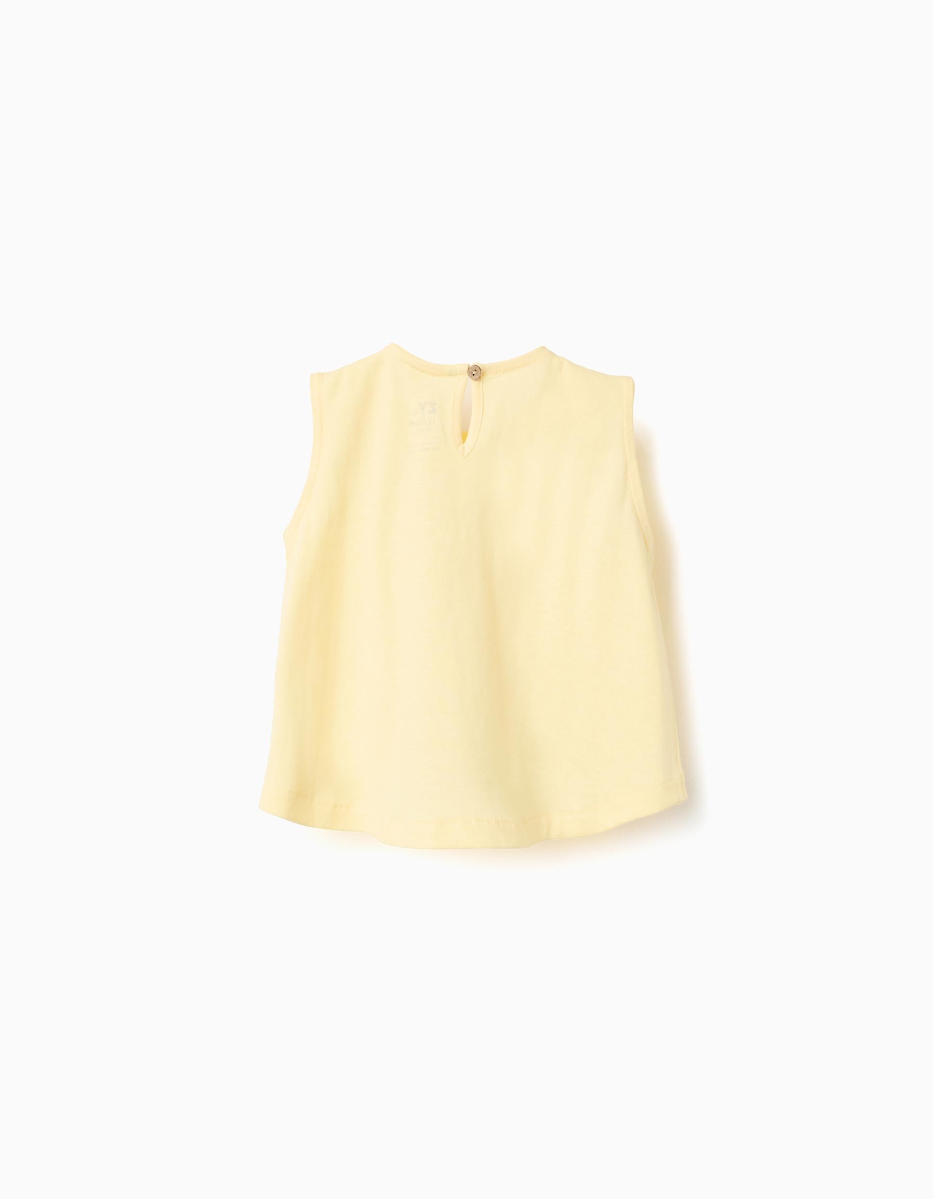 Blusa Para Bebe Cerezas Amarillo Zippy diseño