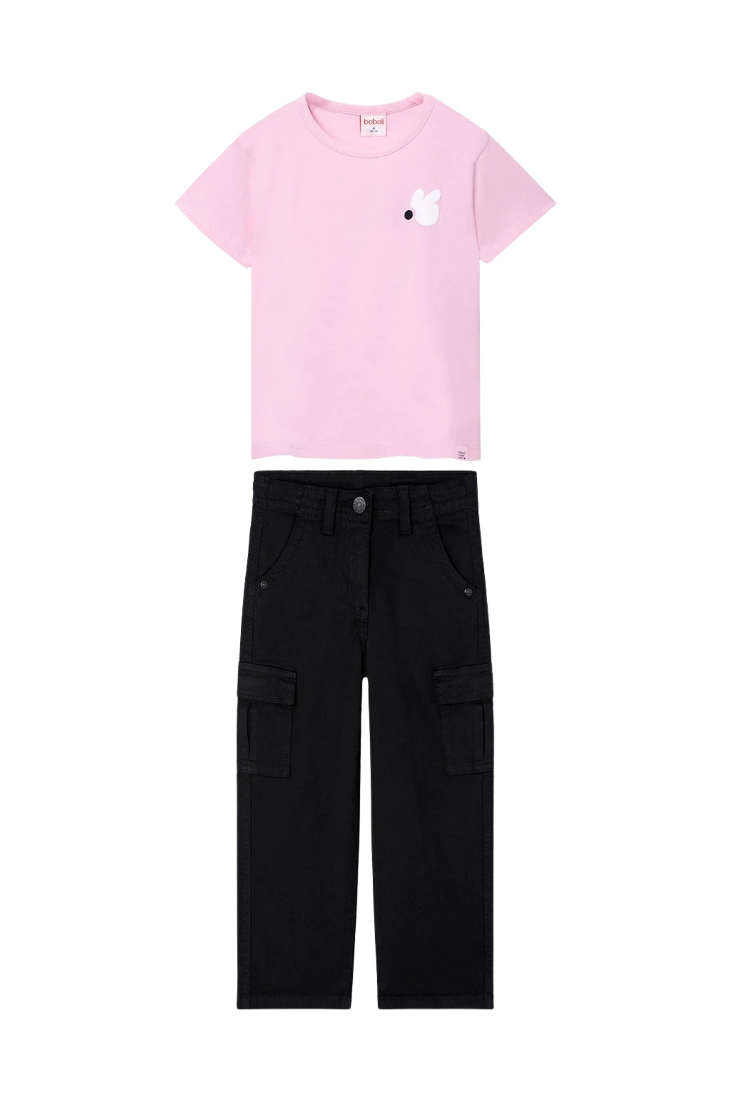 Conjunto Pantalón Cargo Flor Boboli