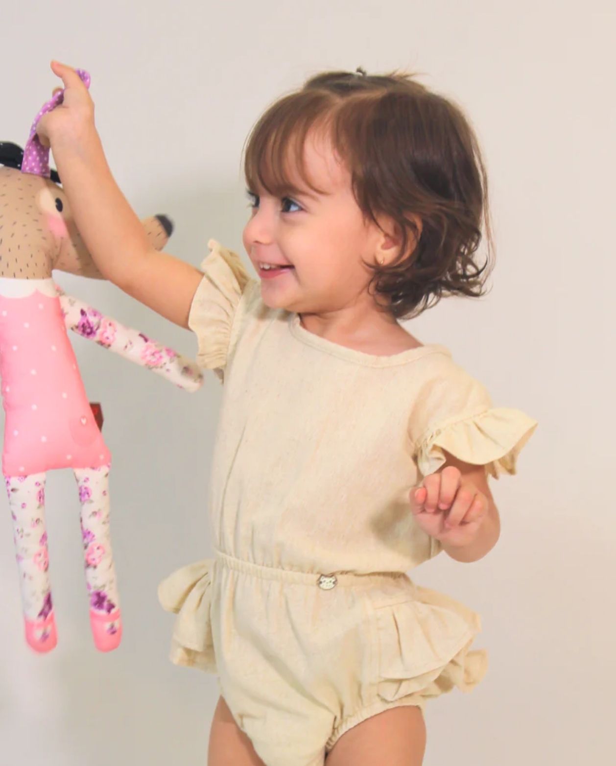 Body Bolero Lino Colores Niñas