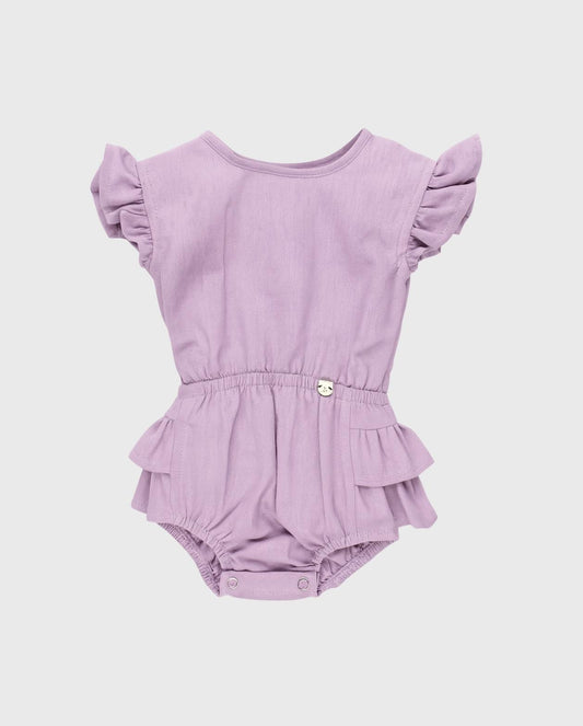 Body Bolero Lino Colores Lila