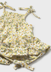 Body Con Pava Flores Amarillo Mayoral detalle