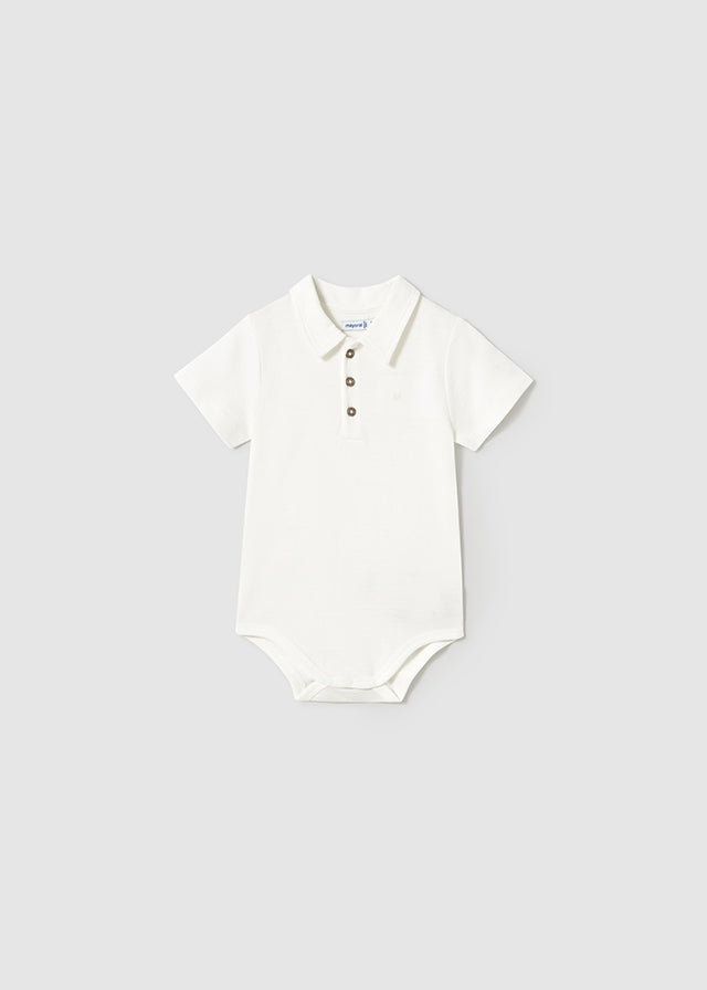 Body Estilo Polo Blanco Mayoral