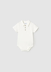 Body Estilo Polo Blanco Mayoral