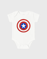 Body Estampado Capitán America Blanco