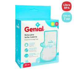 Bolsas Recolectoras De Leche Materna 50  220ml Genial®