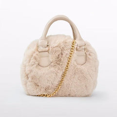 Bolso Pelo Beige Abel & Lula cadena