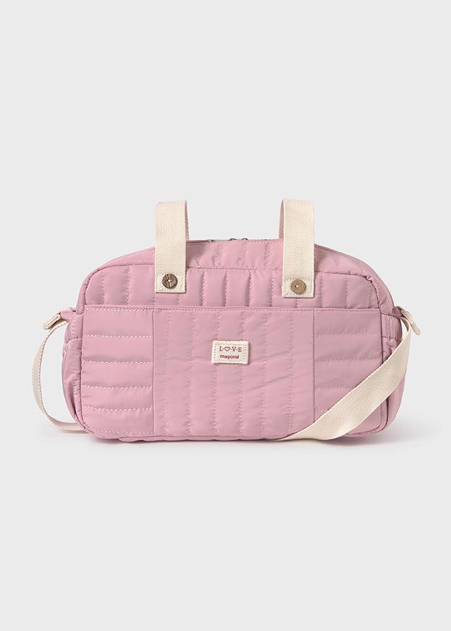 Bolso Tejido Rosa Mayoral