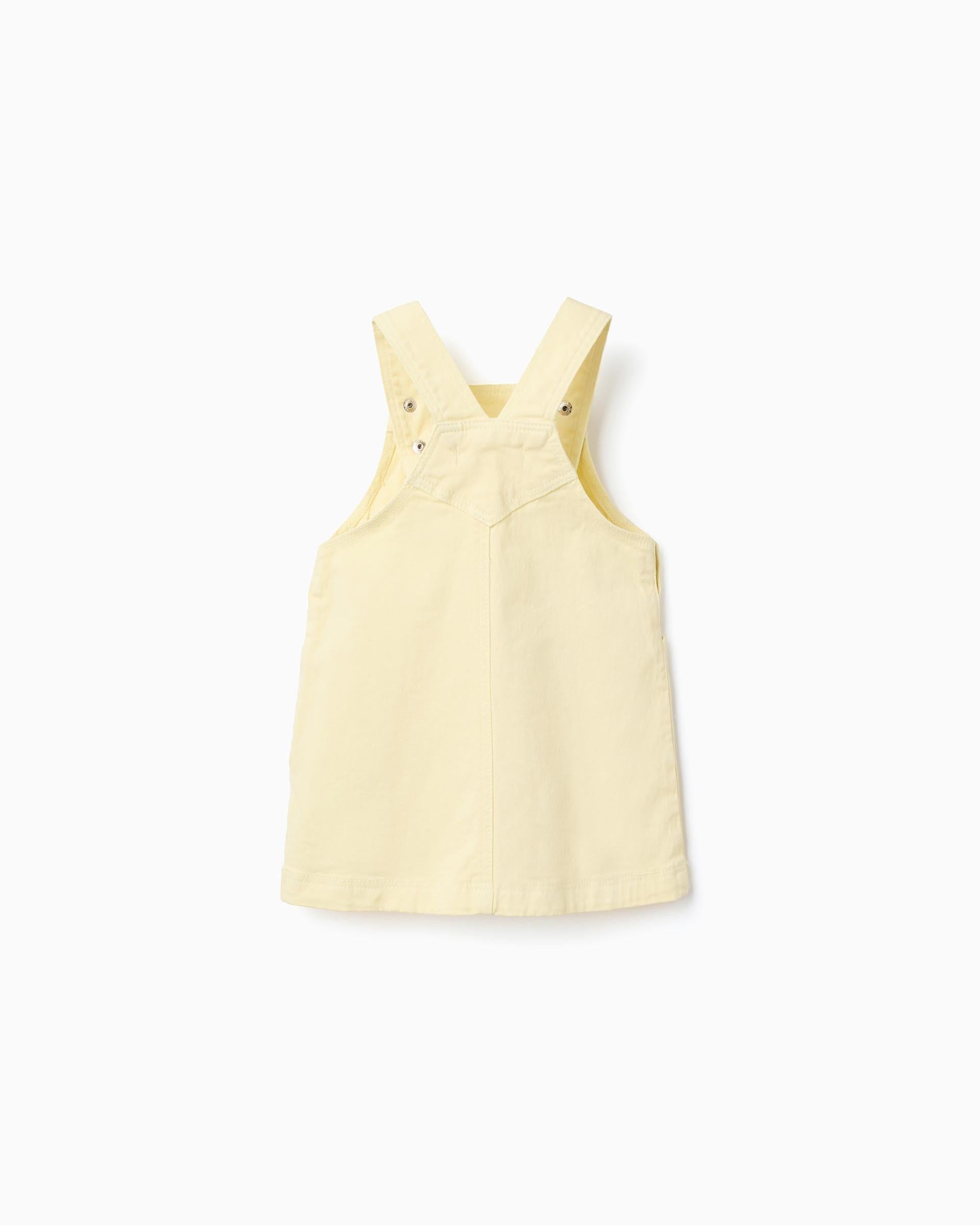 Braga Bolsillos Dril Amarillo Zippy diseño