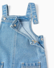 Braga Larga Bolsillo Denim Claro Zippy detalle