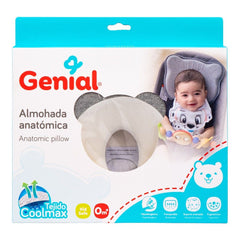 Almohada para Bebé Anatómica Oso Genial