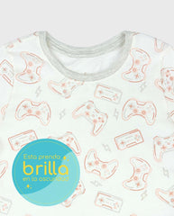 Pijama Pantalón Estampado Control Brilla 