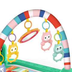 Gimnasio Para Bebé Piano Arcoíris Pista