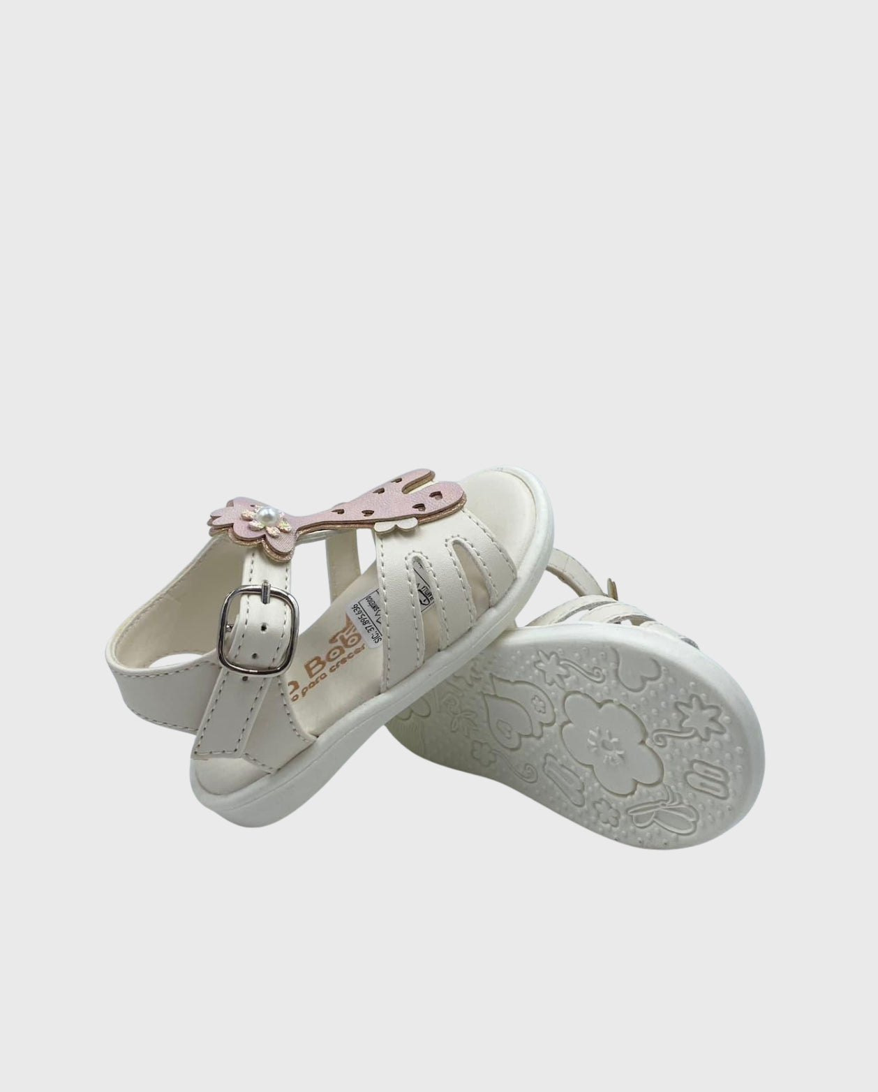 Sandalias Jirafa Blanco SUELA