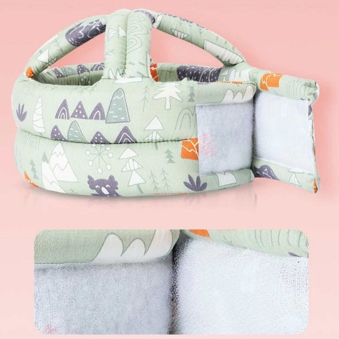 Casco De Gateo Acolchado Estampado Surtido velcro