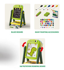 Juguuete Tablero 2 en 1 Dinosaurio Verde