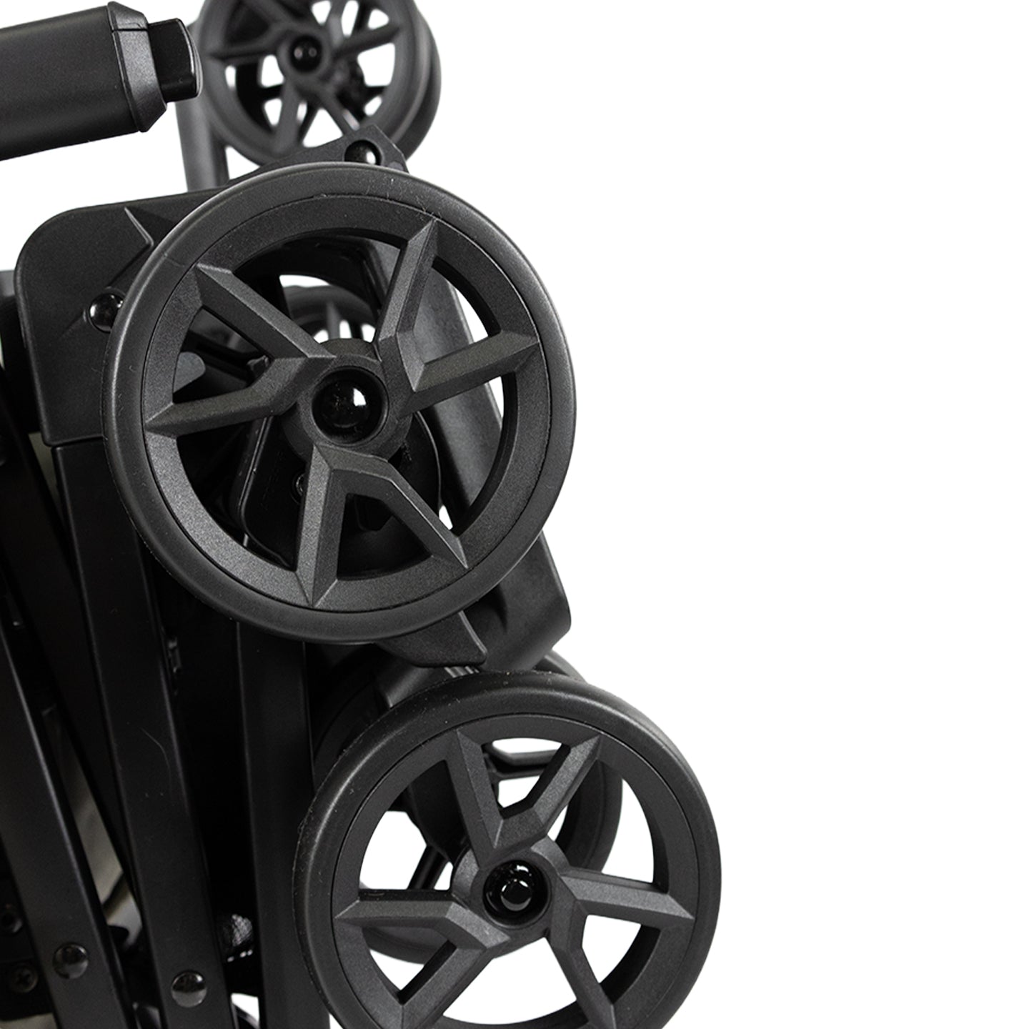 Coche Compacto Nano Premium Negro Bebesit ruedas