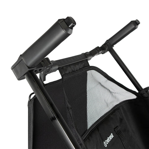 Coche Compacto Nano Premium Negro Bebesit mango detalle