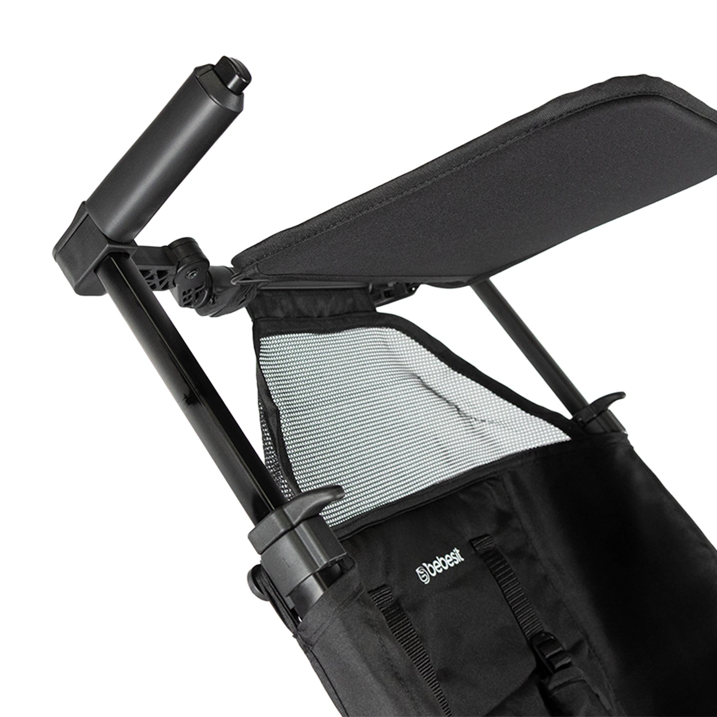 Coche Compacto Nano Premium Negro Bebesit mango