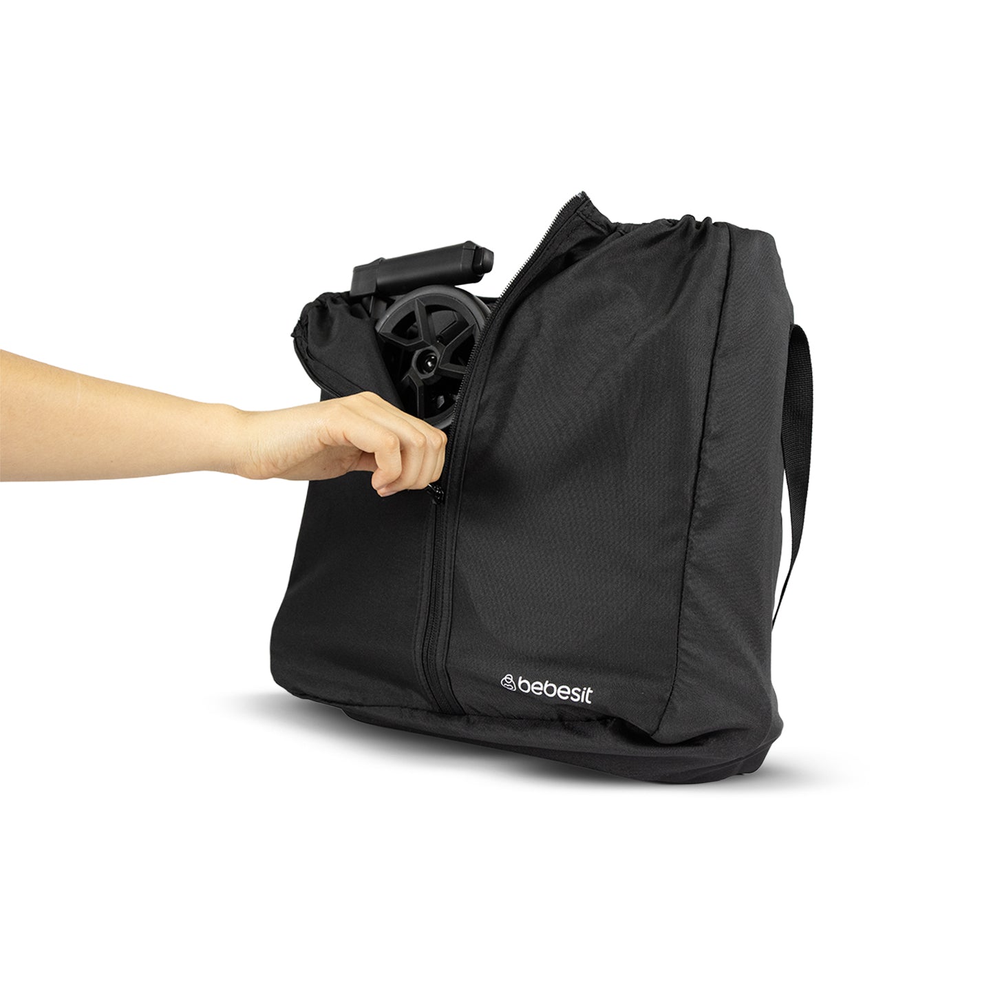 Coche Compacto Nano Premium Gris Bebesit maleta