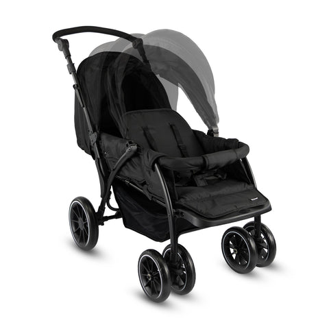 Coche Gemelar Bivo Black Premium Bebesit
