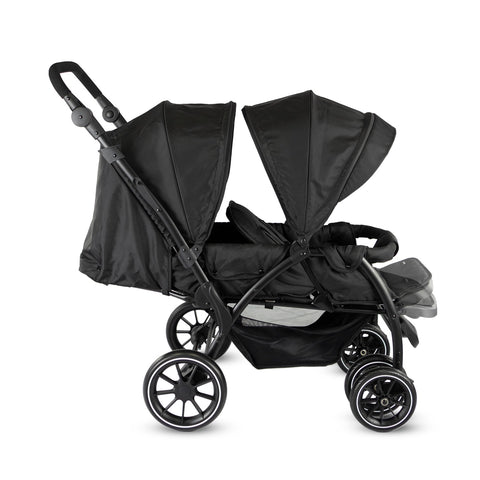 Coche Gemelar Bivo Black Premium Bebesit