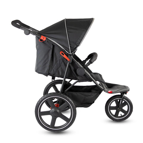 Coche Jogger Marathon Negro Premium Bebesit