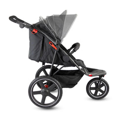 Coche Jogger Marathon Negro Premium canopi