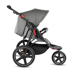 Coche Jogger Marathon Gray Premium lado