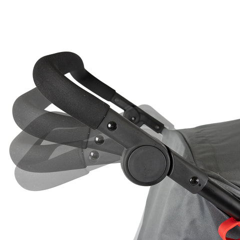 Coche Jogger Marathon Gray Premium mango ajustable