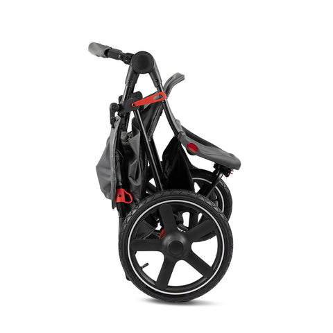 Coche Jogger Marathon Gray Premium plegado