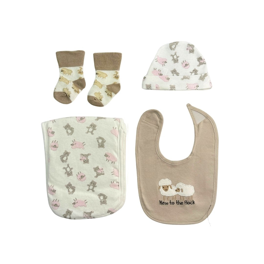Set de Regalo 4 Piezas Niña Oveja