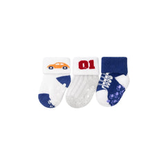 Set 3 Pares Doblez Estampado