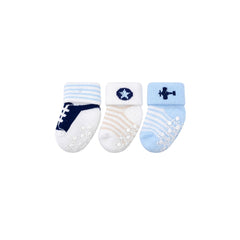 Set 3 Pares Doblez Estampado