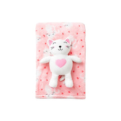 Cobija con Peluche Apego Animales 