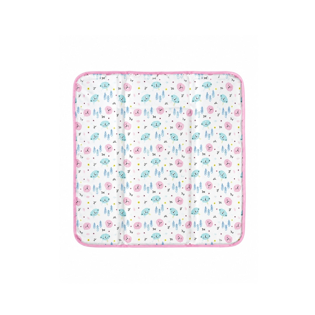 Cambiador Portátil Estampado rosa