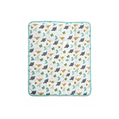Cambiador Portátil Estampado verde