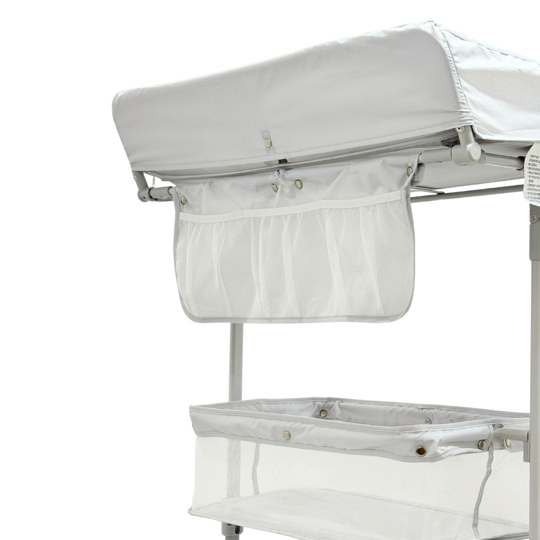 Cambiador y Organizador Oso Gris Detalle